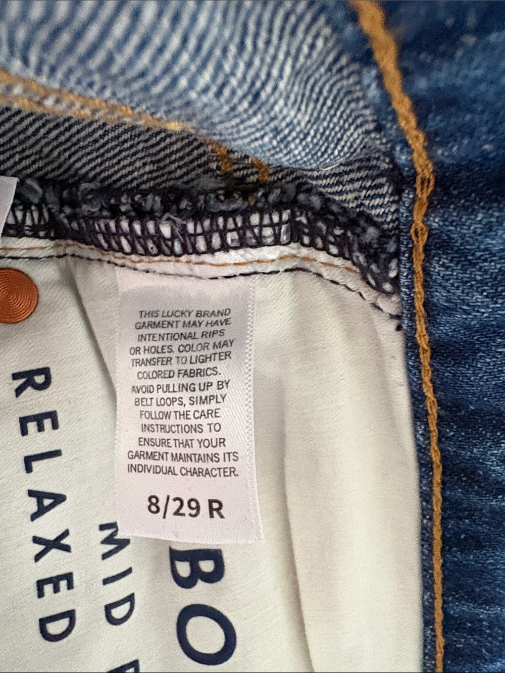 Lucky Brand Boyfriend crop Jeans - Picture 5 of 7